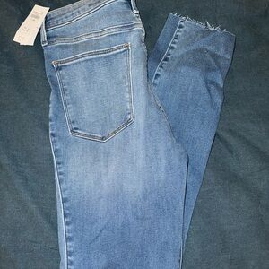 Abercrombie & Fitch Light Blue Skinny Jean Legging Size 31 Long